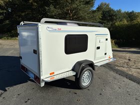 Euroline 260 cargotrailer med vindue og sidedør